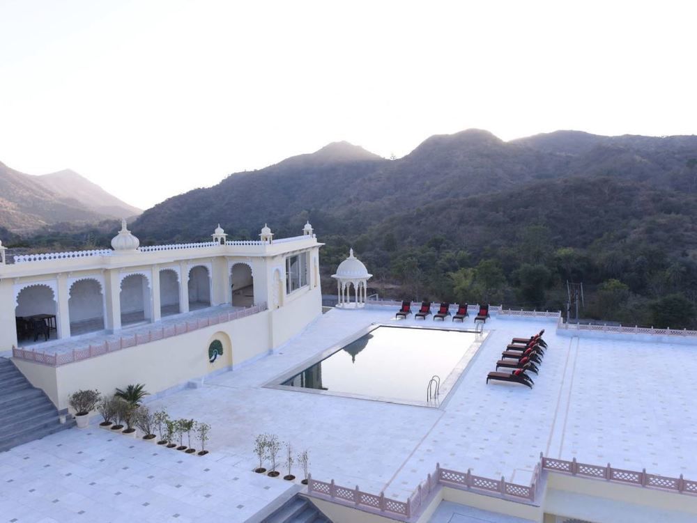 The Castle Mewar Hotel Rama Exterior photo